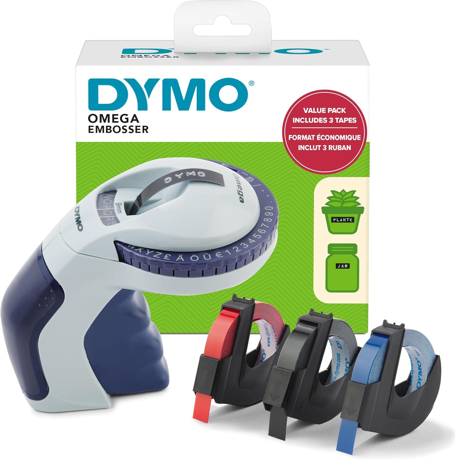 DYMO Omega Embossing Label Maker Kit
