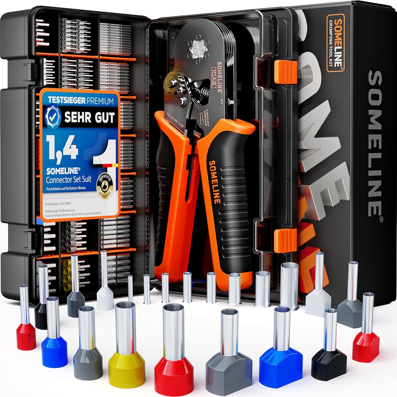 SOMELINE Ferrule Crimping Pliers Kit